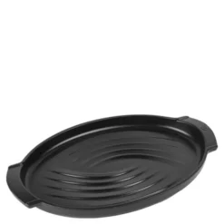 Grill2Table oval grillplatta 41 cm svart