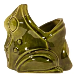 Groda gap figur 13 cm grön