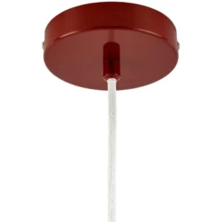 Haipot pendellampa 15 cm mörkröd