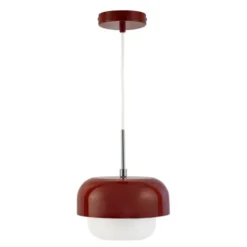 Haipot pendellampa 15 cm mörkröd