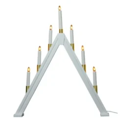 Halland adventsljusstake 59 cm vit
