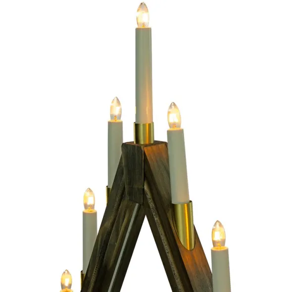 Halland adventsljusstake 59 cm gråbets