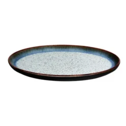Halo Oval Bricka 18,5x 27 cm Grå/Svart