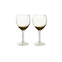 Halo/Praline Rödvinsglas 46 cl 2-Pack Svart/Klar