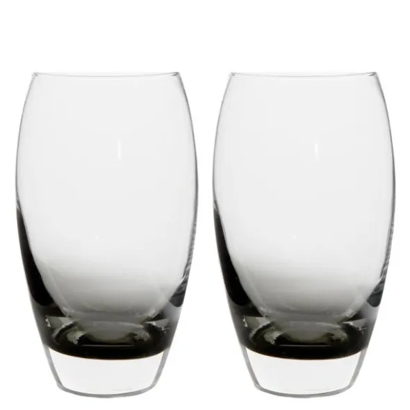 Halo/Praline Stor Tumbler 54 cl 2-Pack Svart/Klar