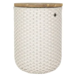 Halo sittpuff med förvaring 34x45 cm champagne