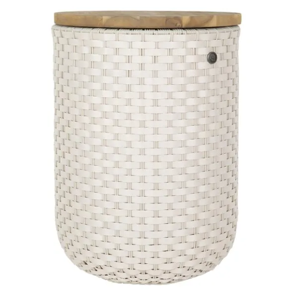 Halo sittpuff med förvaring 34x45 cm champagne