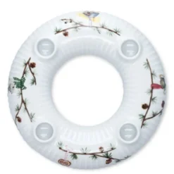 Hammershøi Christmas adventsljusstake 21,5 cm vit med dekor