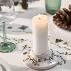 Hammershøi Christmas Blockljusstake 13 cm Vit