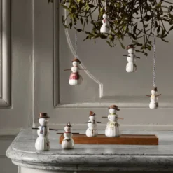 Hammershøi Christmas Snögubbe 11,5 cm Vit