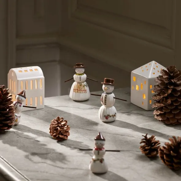 Hammershøi Christmas Snögubbe 11,5 cm Vit