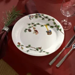 Hammershøi Christmas tallrik 27 cm vit med dekor