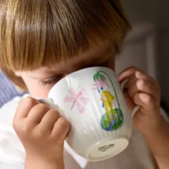 Hammershøi Kids barnservis 3 delar vit