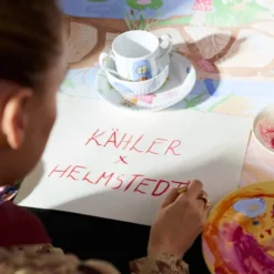 Hammershøi Kids barnservis 3 delar vit