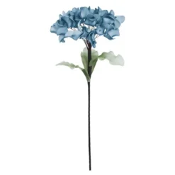 Happia blomsterdekoration 23 cm blå