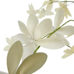 Happia blomsterdekoration 7 cm gul
