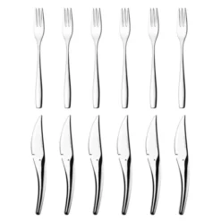 Hardanger ostset / fruktset 12 delar