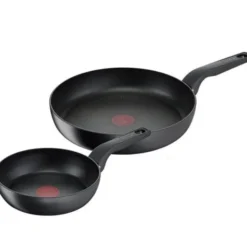 Hard Titanium Pro Stekpanna 2-Pack 24/28 cm Svart