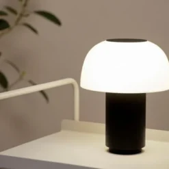 Harvest Moon lampa 22 cm black