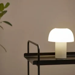 Harvest Moon lampa 22 cm warm grey