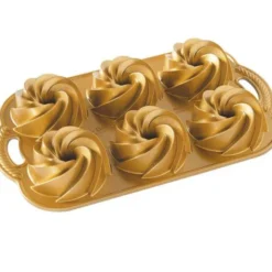 Heritage Bakform Bundtlette Guld