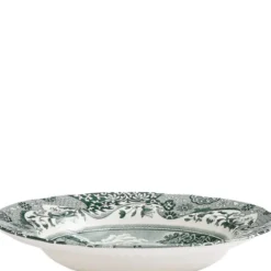 Heritage Green Italian djup tallrik 23 cm grön/vit