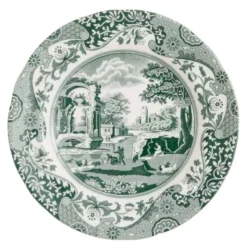 Heritage Green Italian tallrik 20 cm grön/vit
