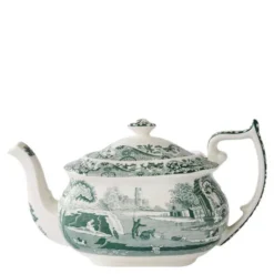 Heritage Green Italian tekanna 1,1 L grön/vit