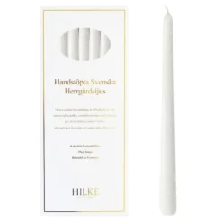 Herrgårdsljus 30 cm 6-pack Pärlvit