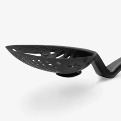 Hålslev med vinklat skaft 28,8 cm svart