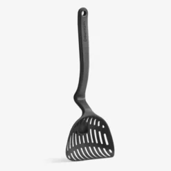 Hålslev med vinklat skaft 28,8 cm svart
