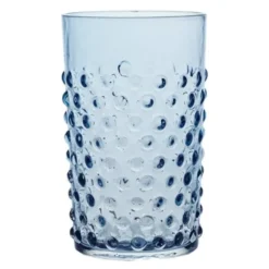 Hobnail glas 20 cl misty blue