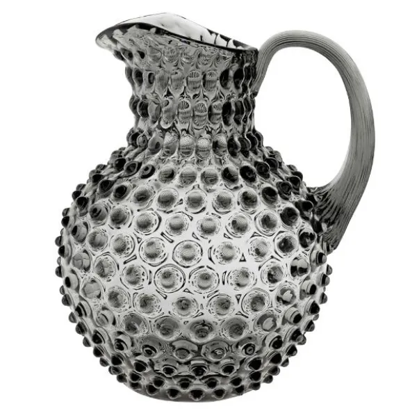 Hobnail Karaff 2 L Grey Smoke