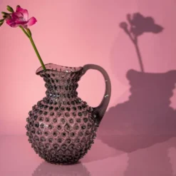 Hobnail Karaff 2 L Grey Smoke