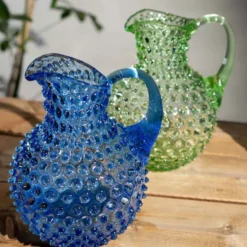 Hobnail Karaff 2 L Light Blue