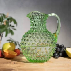 Hobnail Karaff 2 L Light Green