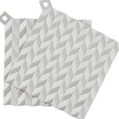 Hold-On Grytlapp 2-Pack Ljus Grå