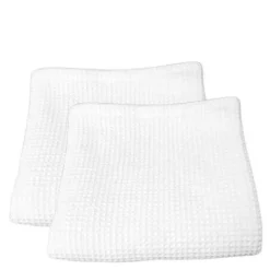 Home disktrasa 25x25 cm 2-pack vit