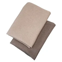 Home kökshandduk 50x70 cm 2-pack beige/brun