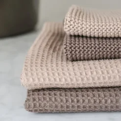 Home kökshandduk 50x70 cm 2-pack beige/brun