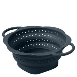Hopfällbart durkslag S 22 cm antracitgrå