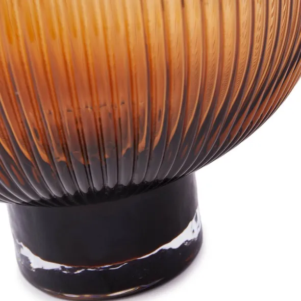 Hot Air Balloon vas 30 cm mörkbrun