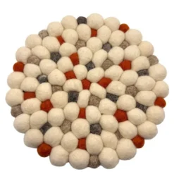 Hotspot grytunderlägg Ø21 cm vit