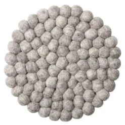 Hotspot Grytunderlägg ull 21 cm Creme