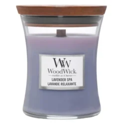 Hourglass doftljus medium lavender spa