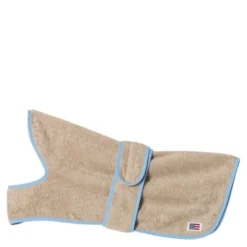 Hundbadrock 28-40 kg frotté beige