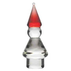 Husnisse tomte röd luva 13,6 cm klar