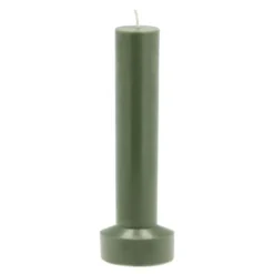 Hvils Blockljus 8x23 cm Dark Green