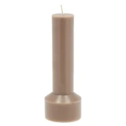 Hvils Blockljus 7x20 cm Taupe