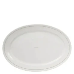 Icons ovalt fat 29x42 cm vit/beige